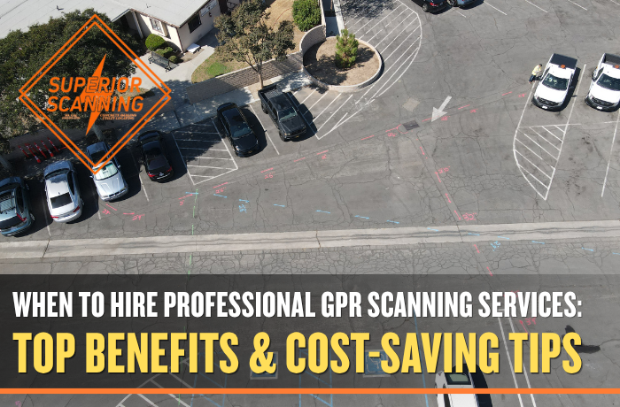 GPR Scanning Services utility mapping