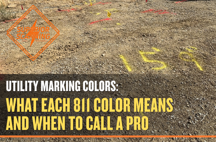 Utility marking colors